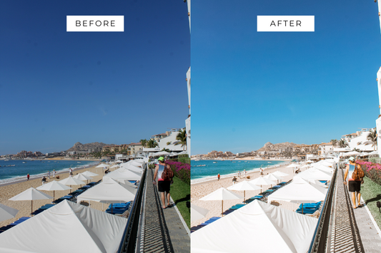 Lightroom Preset: Summer Blues